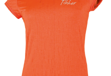 Globe lady t shirt orange