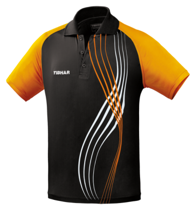 Majica Express črno-oranžna